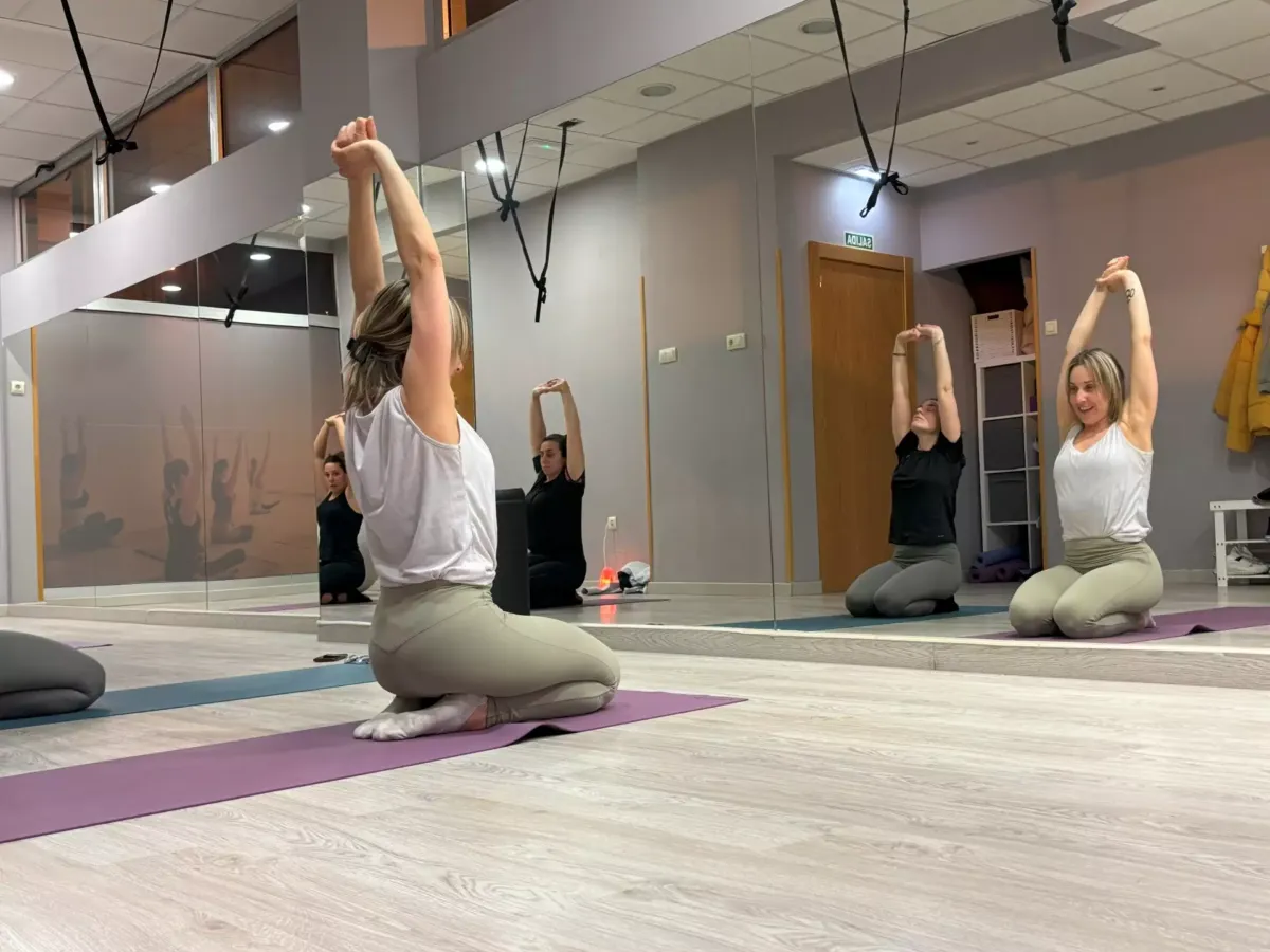 Jessy durante una clase