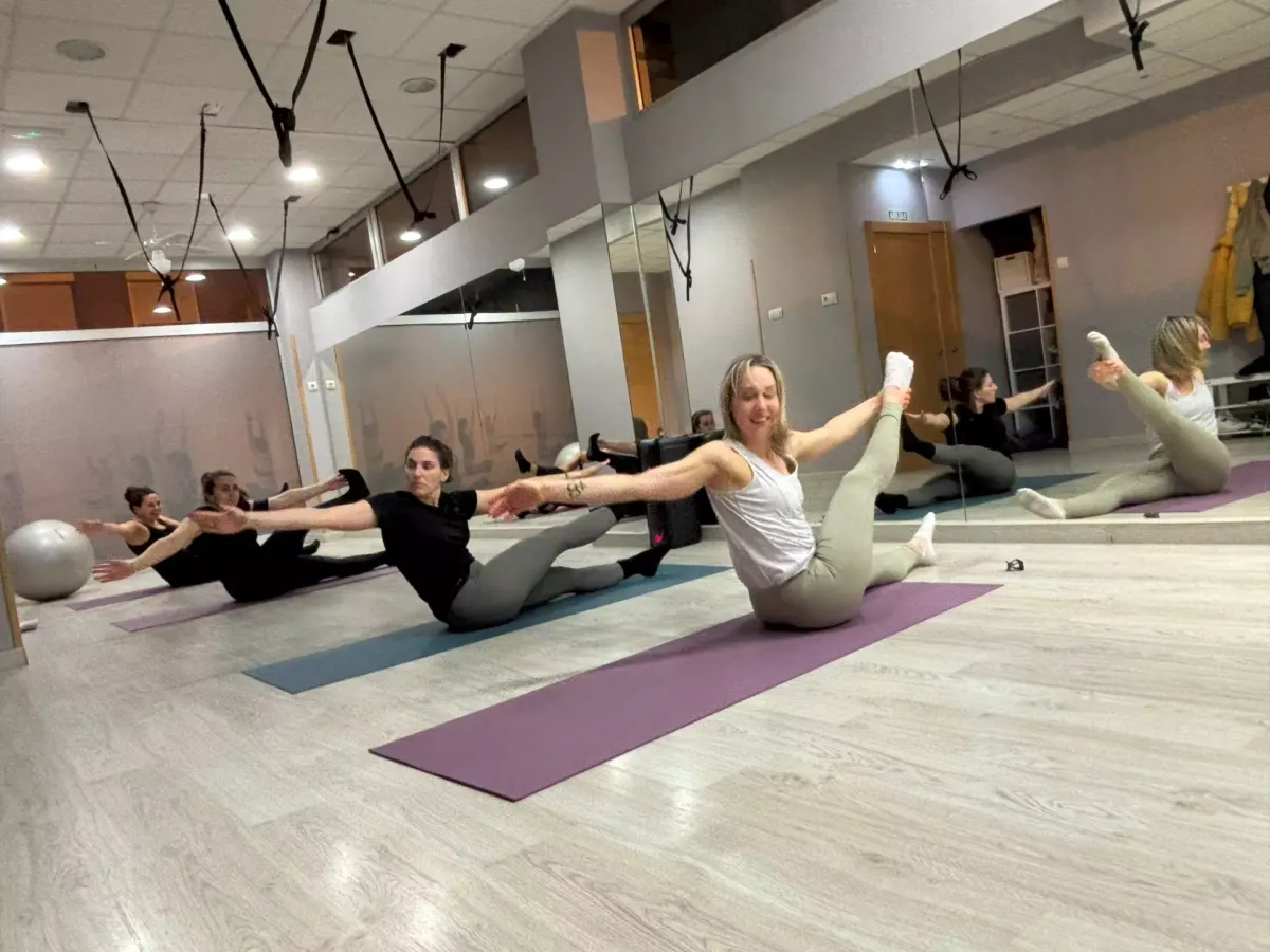 Jessy durante una clase